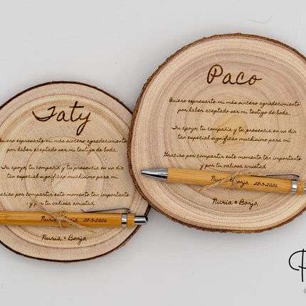 Danke, dass du unser Trauzeuge bist