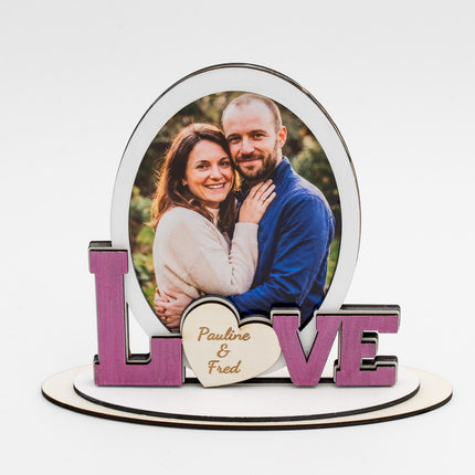 Valentinstag-Fotorahmen