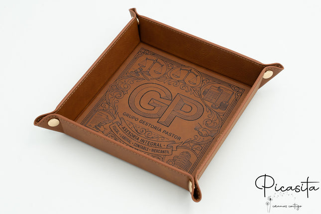 Lederschale für Schlüssel und Kleinkram