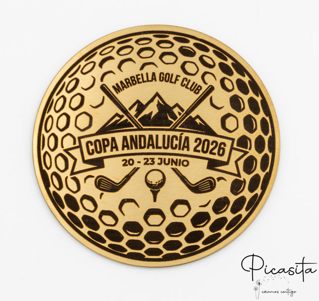 Gravierte Untersetzer aus Stahl