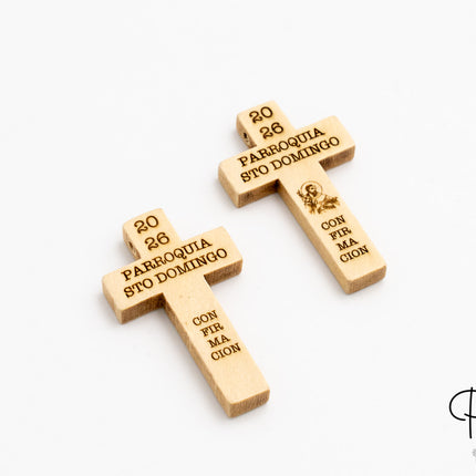 Gravierte Kreuze - Geschenk zur Erstkommunion und zum Ruhestand