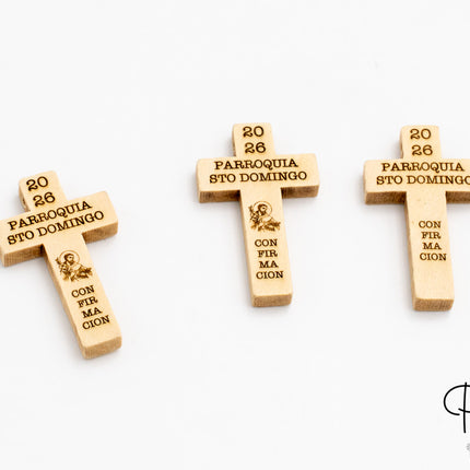 Gravierte Kreuze - Geschenk zur Erstkommunion und zum Ruhestand