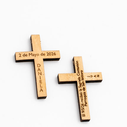 Gravierte Kreuze - Geschenk zur Erstkommunion und zum Ruhestand