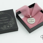 Gebürsteter Stahl 30mm / Silberfarben