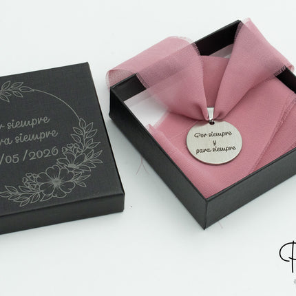 Medaille Brautstrauß