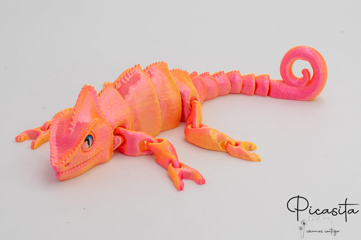 3D-gedrucktes Chamäleon