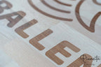 Personalisierte runde Tafel