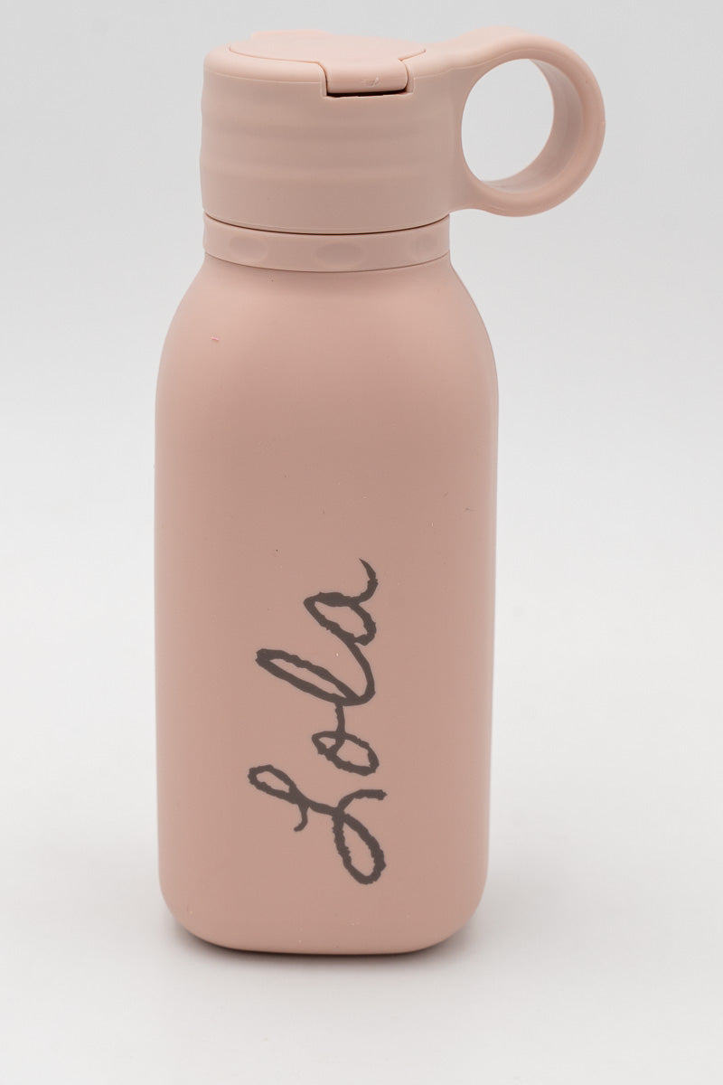Personalisierte Kinderflasche aus Silikon, 450 ml