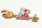 Disney-Schlüssel mit personalisiertem Namen und Figuren aus Die Eiskönigin