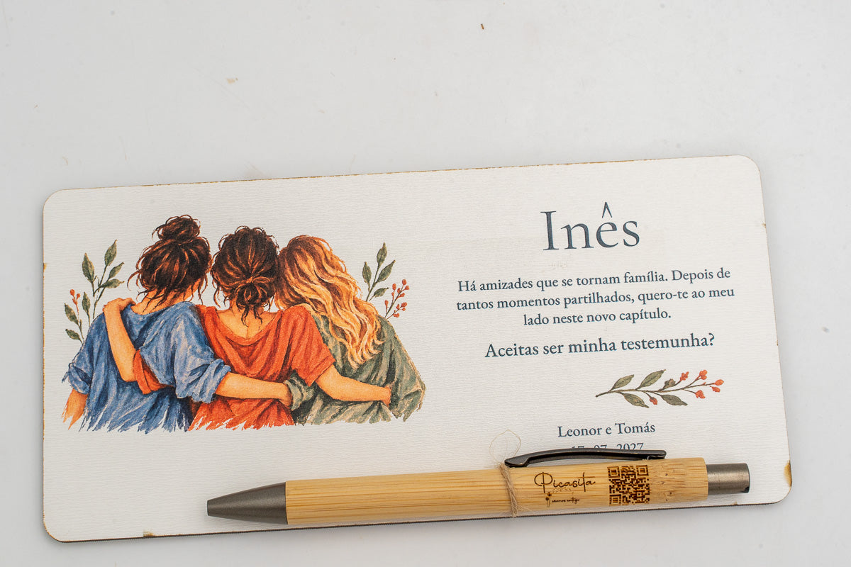 Möchtest du mein Trauzeuge sein?