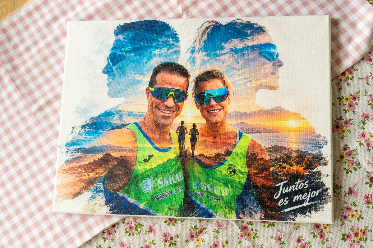 Foto auf personalisierter Leinwand