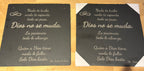Personalisierter Schiefer-Teller