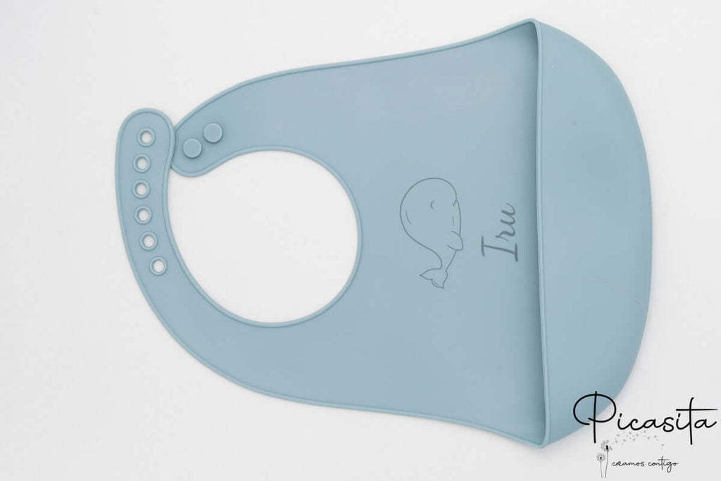 Babero de Silicona Personalizado