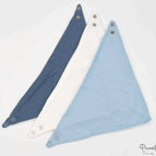 Hellblau-Weiß-Dunkelblau