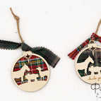 Krippe Tiere / Grün