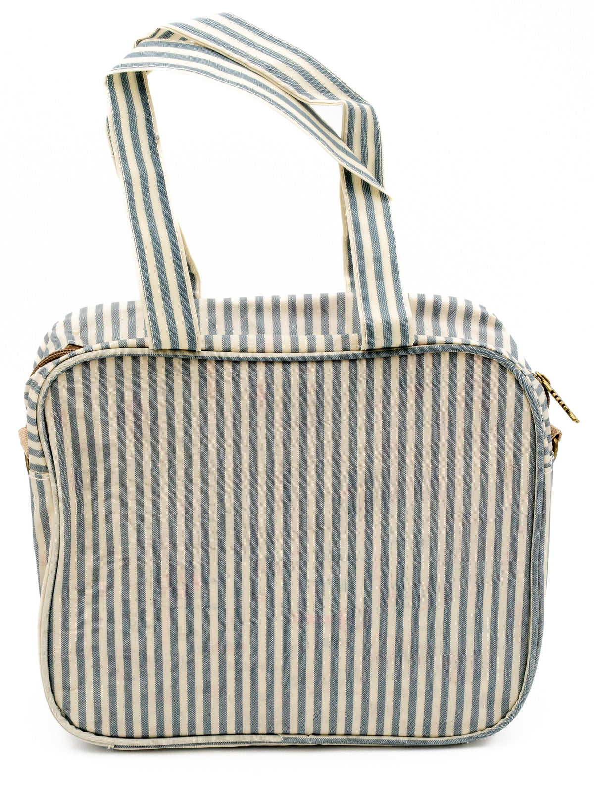 Bolsa de Muda Bebe y Guarderia Sencilla Rayas Verdes
