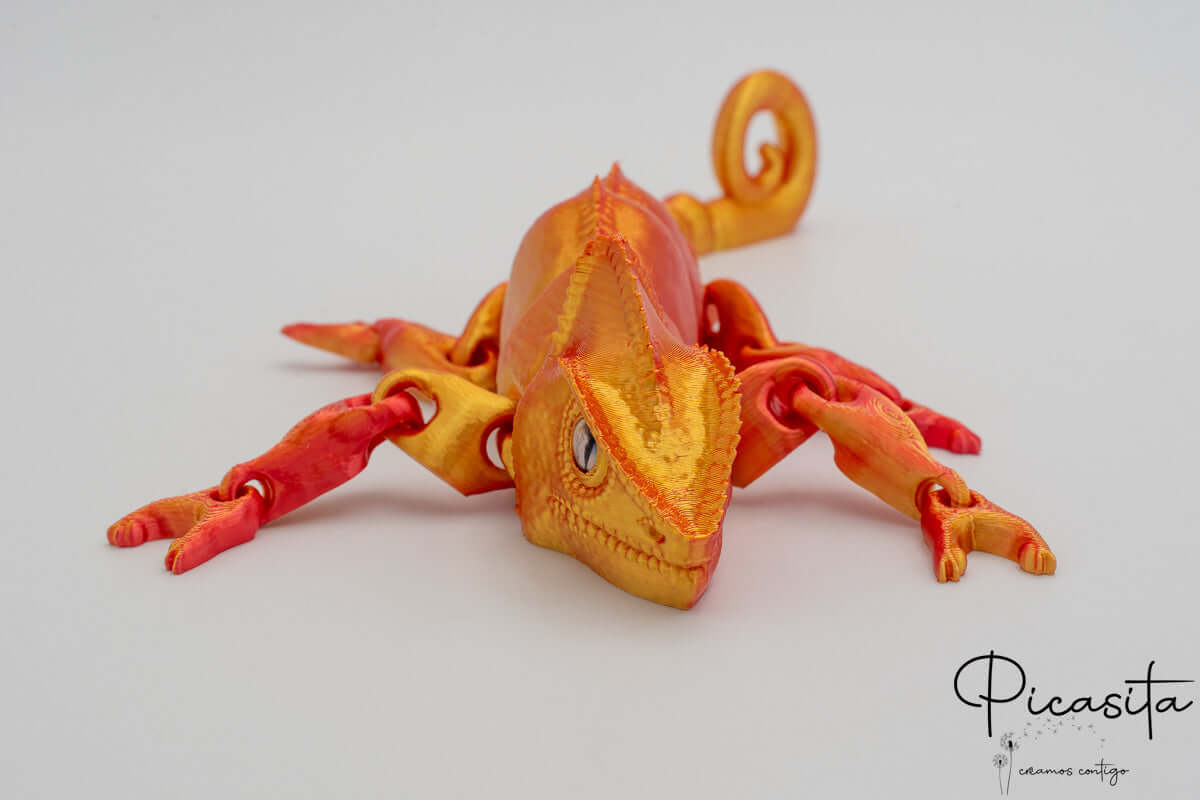 Camaleon Impreso en 3D