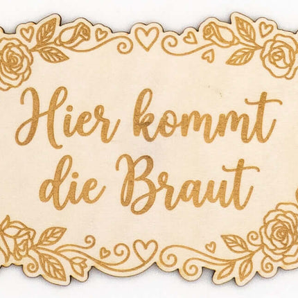 Cartel Aqui Llega la Novia