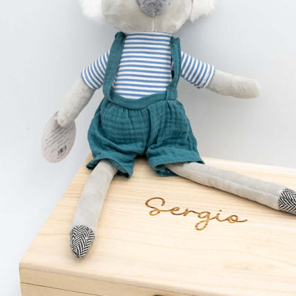 Cofre de Madera para Regalo a Recien Nacido