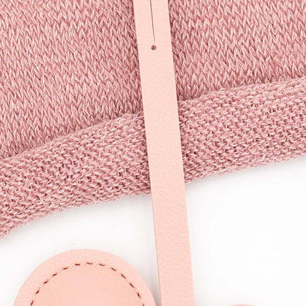 Colgantes para Bolsos de Cuero PU Corazón Rosa Claro