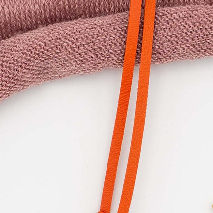 Colgantes para Bolsos de Cuero PU Estrellas Naranja