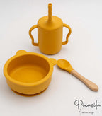 Conjunto Bol, Cuchara y Vaso