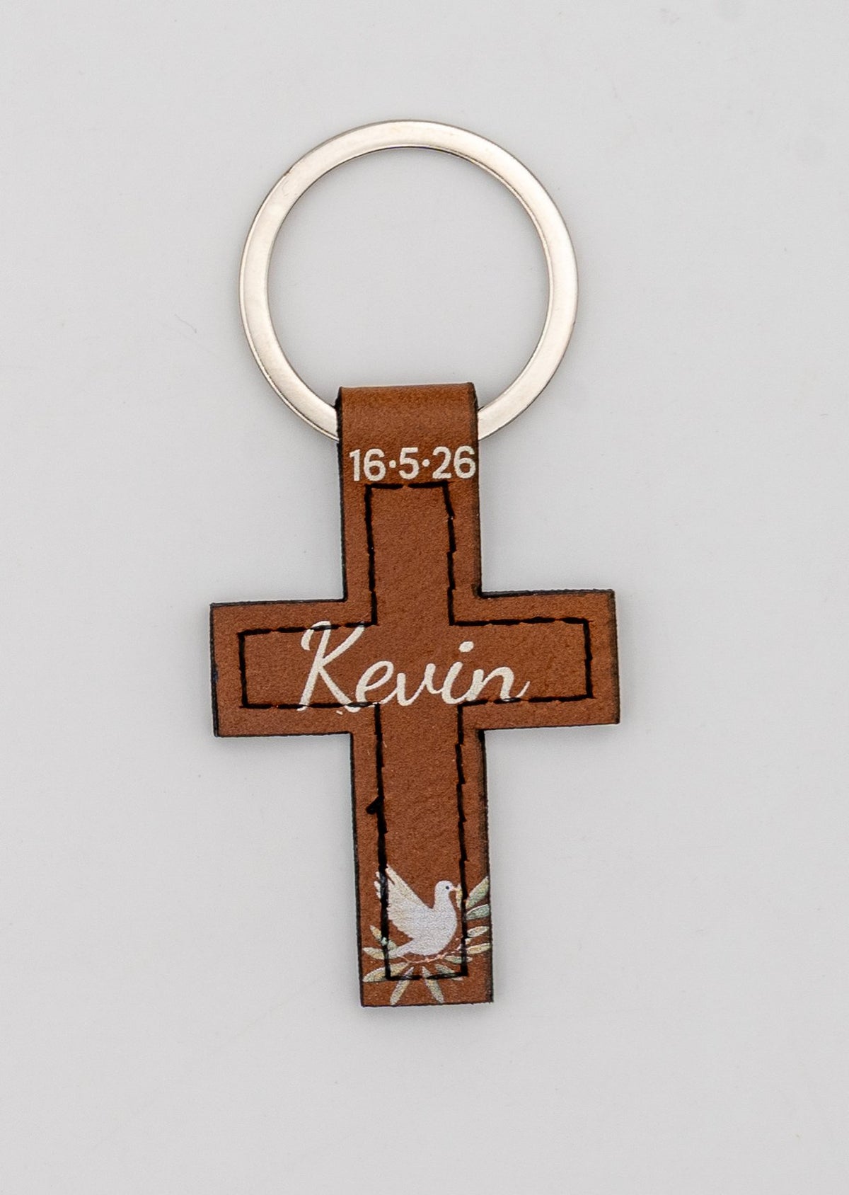 Kommunionkreuz personalisiert mit Namen und Datum