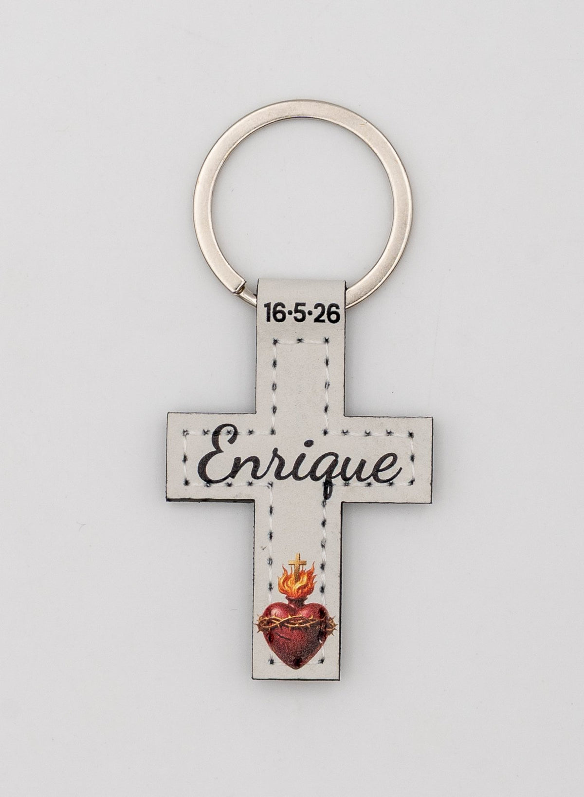 Kommunionkreuz personalisiert mit Namen und Datum