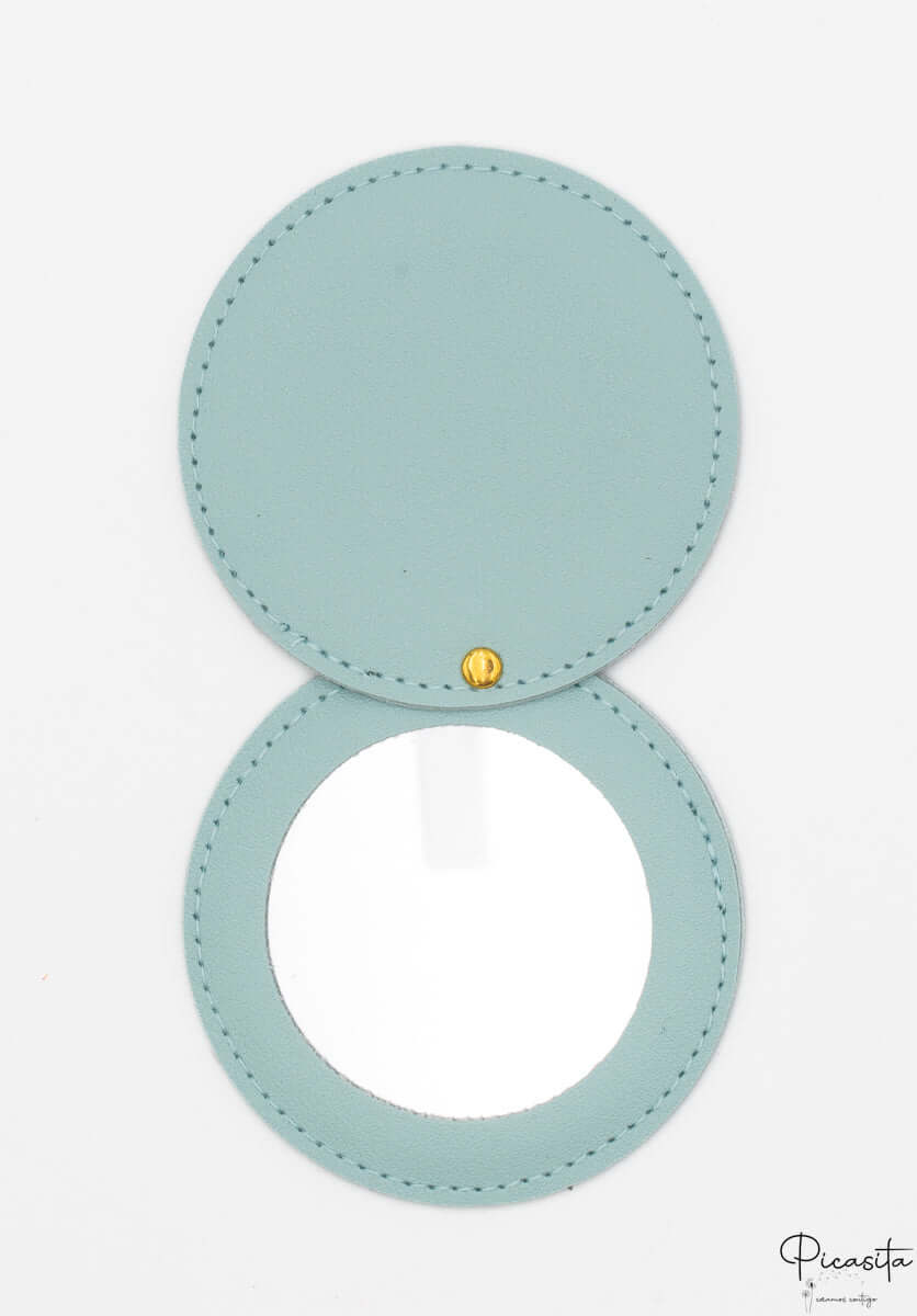 Espejo de Bolsillo Personalizado Espejo Flexible Azul