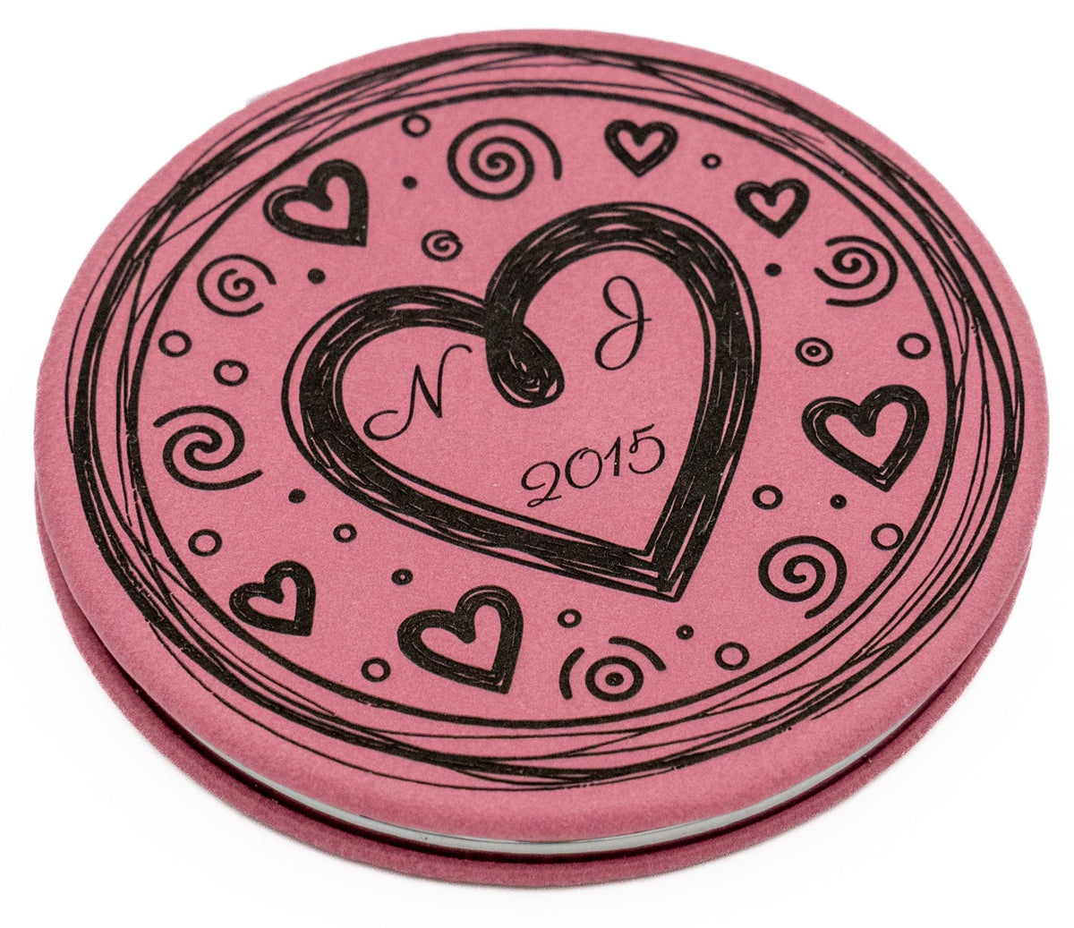 Espejos Personalizados Acero y Cuero PU