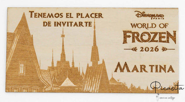 Invitacion a DisneyLand Paris