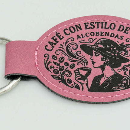 Llaveros de Cuero Sintetico Personalizados