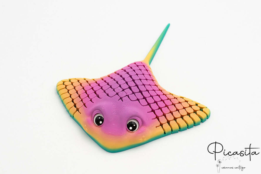 Manta Raya Impreso en 3D