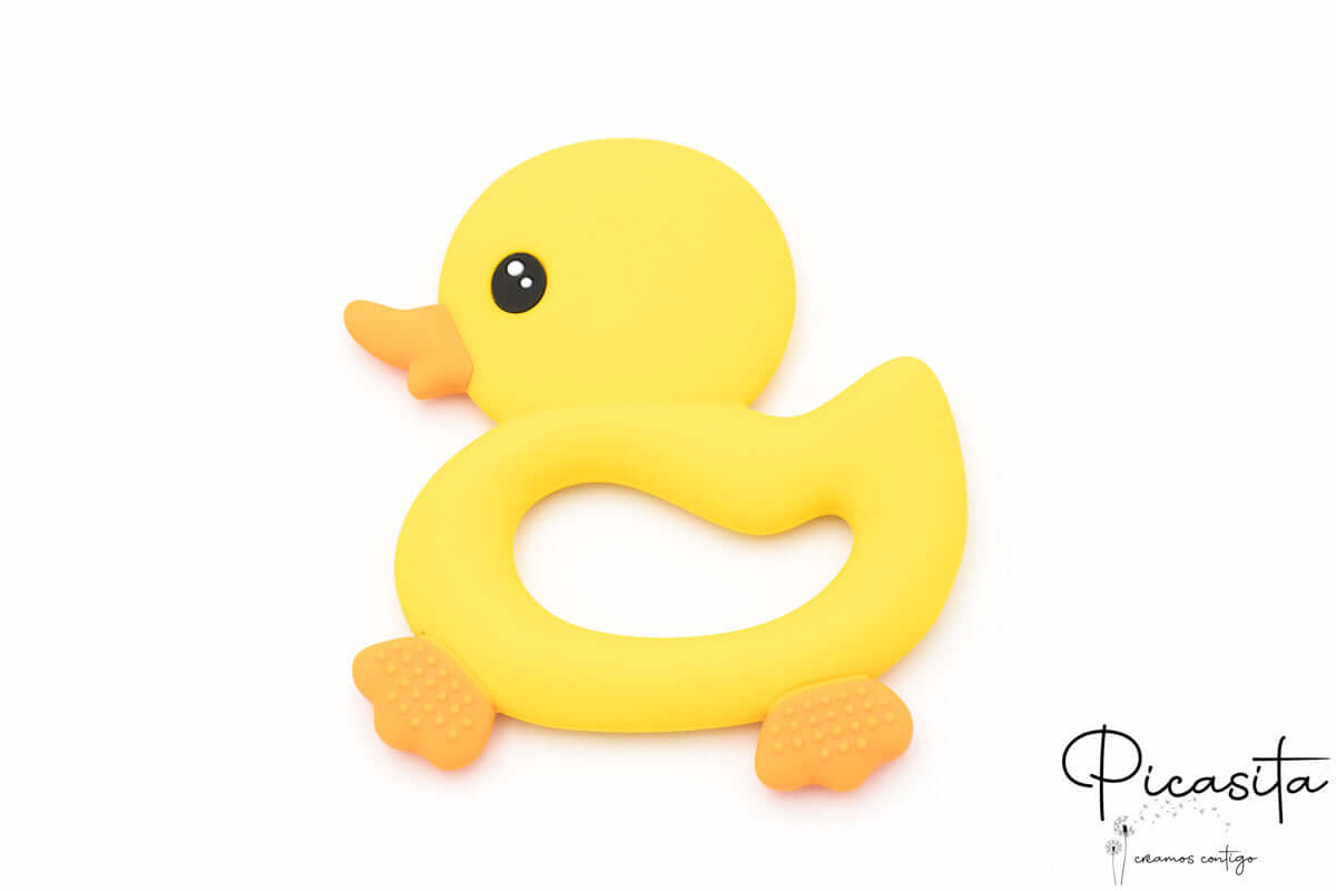 Patito - mordedor_de_patito_de_silicona