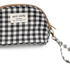 Groß (27x17x9 cm) / Schwarzes Vichy