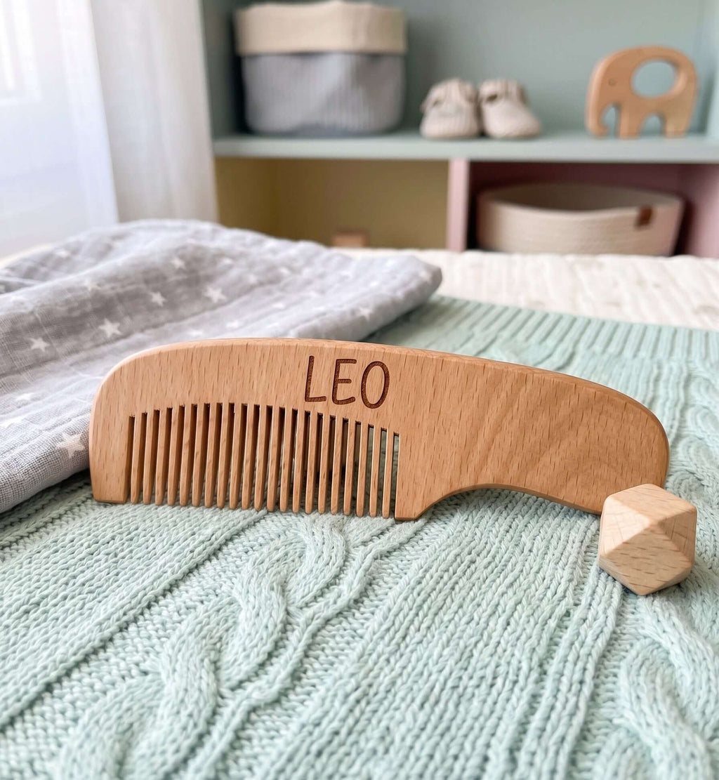 Personalisierte Holzpinsel