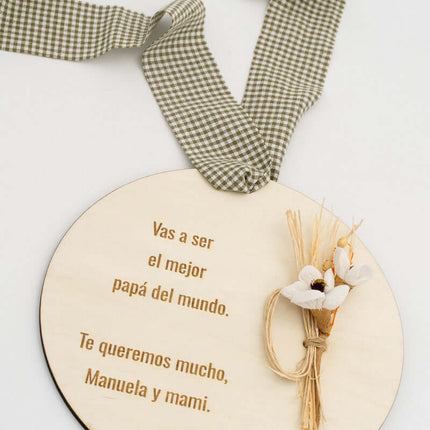 Placa de Madera Personalizada | Boda | Recuerdo