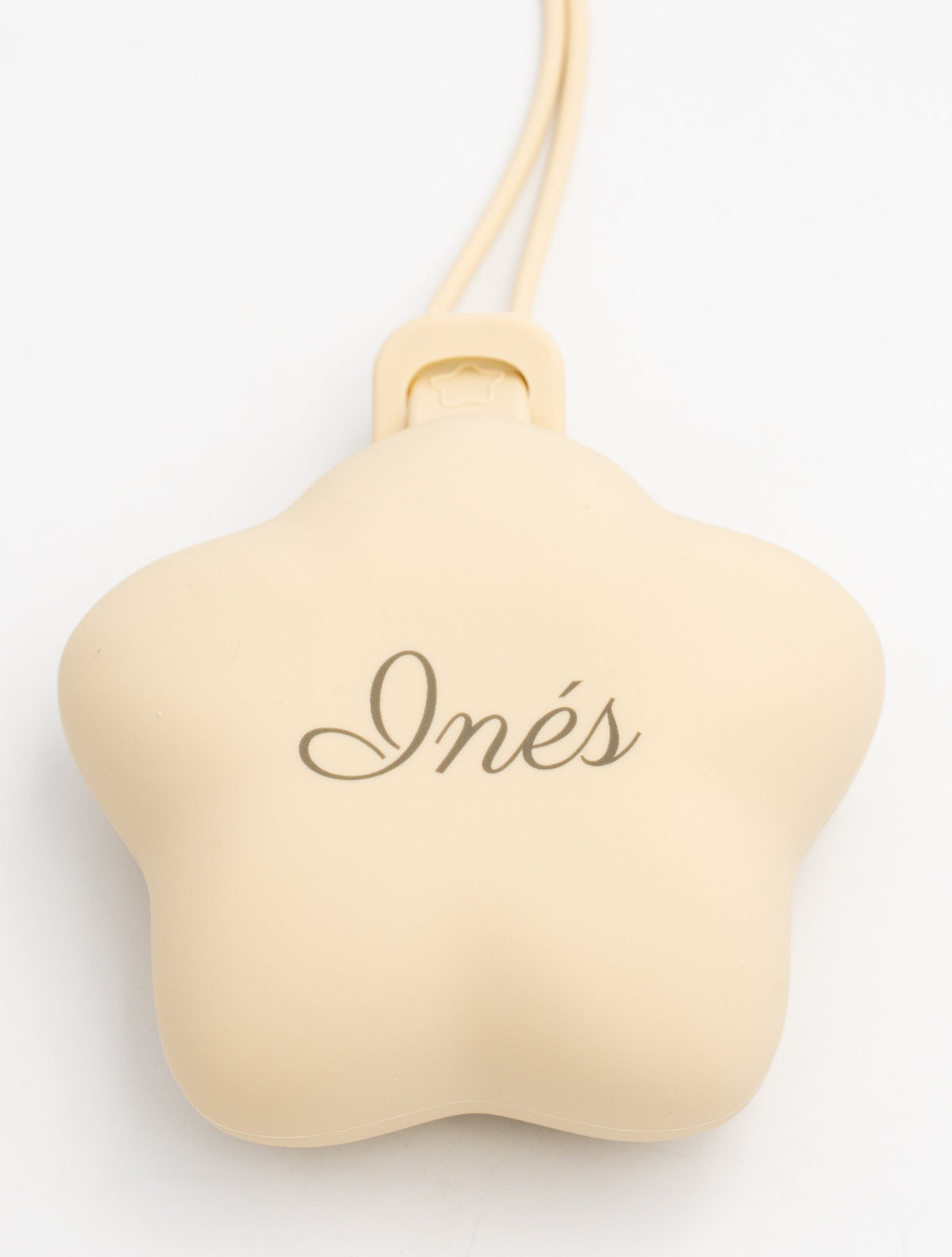 Portachupetes Personalizado de Silicona (Estrella)