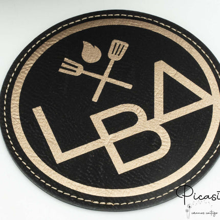 Posavasos de Cuero Sintético