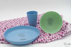 Set Vajilla Infantil Personalizada (Plato, Bol, Vaso)