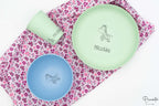 Set Vajilla Infantil Personalizada (Plato, Bol, Vaso)