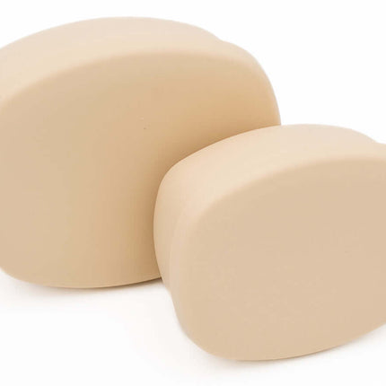 Tupper de Silicona Personalizados Pequeños (600ml + 400ml) Beige