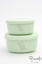 Tuppers de Silicona Personalizados Pequeños (2 Uds)