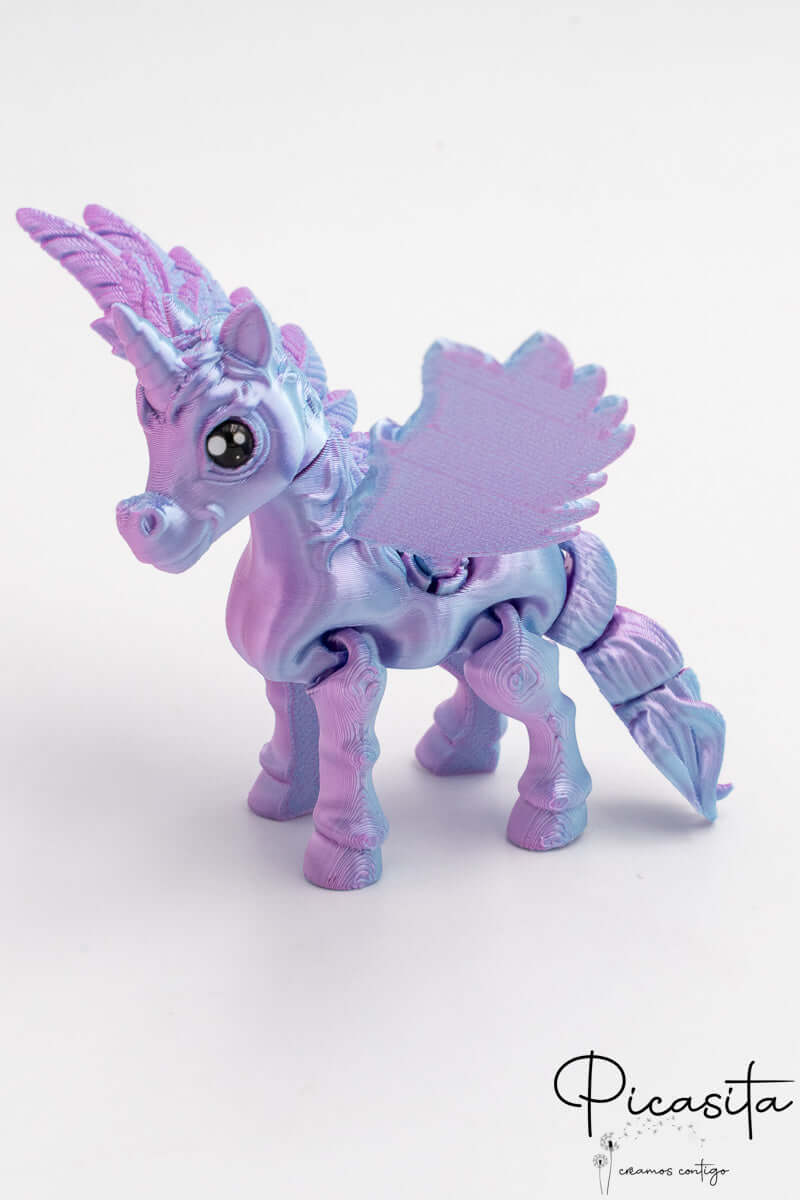 Unicornio Impreso en 3D