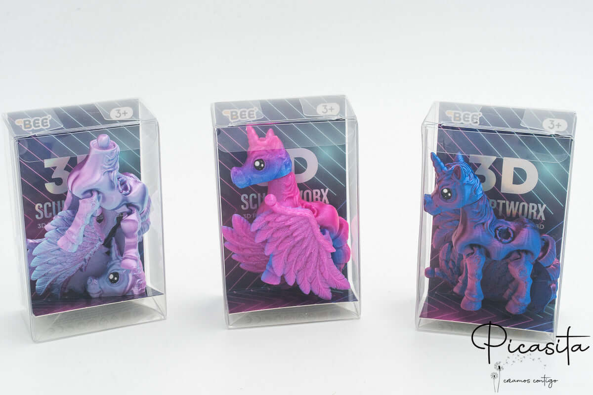 Unicornio Impreso en 3D