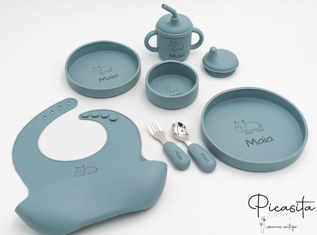 Vajilla para Bebé Personalizada 7 Piezas