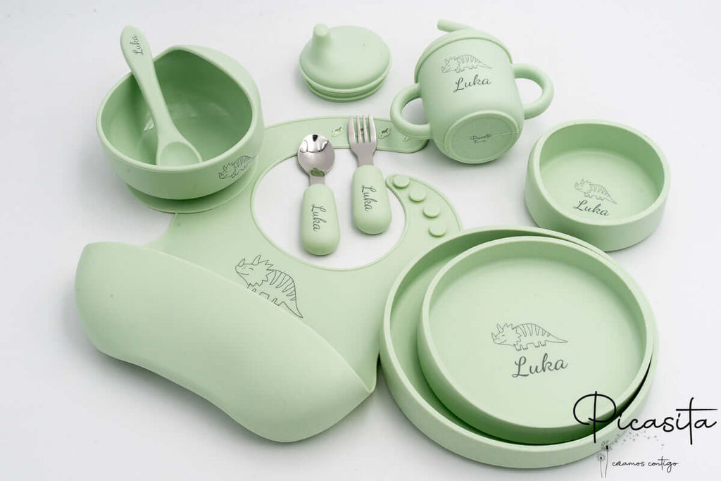 Vajilla para Bebé Personalizada 7 Piezas